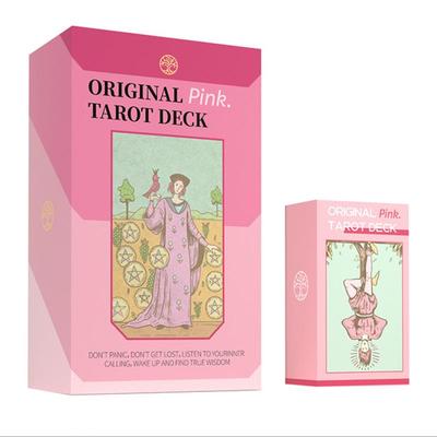 Woh粉彩伟特塔罗牌韦特系粉彩塔罗牌初学新手可用星菱卡集维特