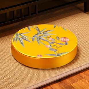 地香加厚 蒲团垫禅修座垫佛飘窗垫垫坐垫拜上打坐烧家用跪拜垫中式
