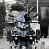 适用于机车倍力尼金鹏TRK502 前挡风玻璃挡风玻 552X改装 502X 552