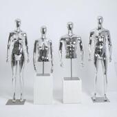 镀银男女儿童全身模型半长人体模型假人模型裤 子模型橱窗展示展示