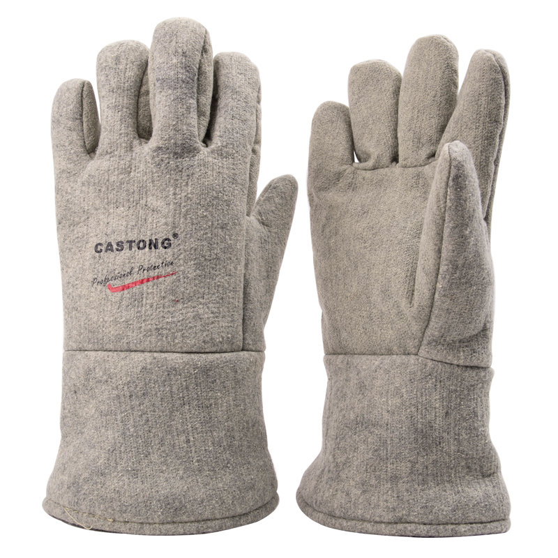 耐高温手套500度工业加厚隔热厨房微波炉烤箱烘培防烫防火手套