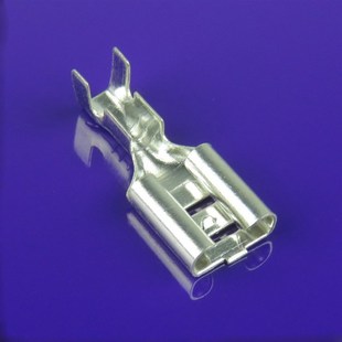 线耳 冷压端子 接插件 6.3插簧 2000只黄铜镀铜锡 接线端子