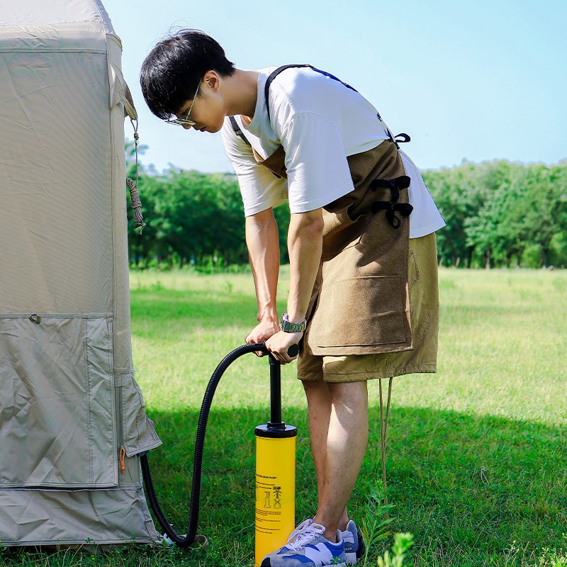 充气帐篷户外折叠便携式全自动速开防雨加厚旅游野步小屋气柱帐篷