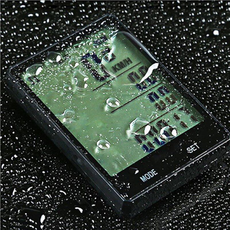 自行车码表防水里程表骑行码表中有线英文 自行车无线码表配件606