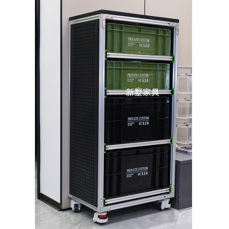 简约可移动收纳箱落地多层斗柜客厅沙发边柜儿童玩具收纳柜收纳箱,住宅家具,家用陈列柜,淘宝优惠券,粉丝福利购,淘宝优惠卷