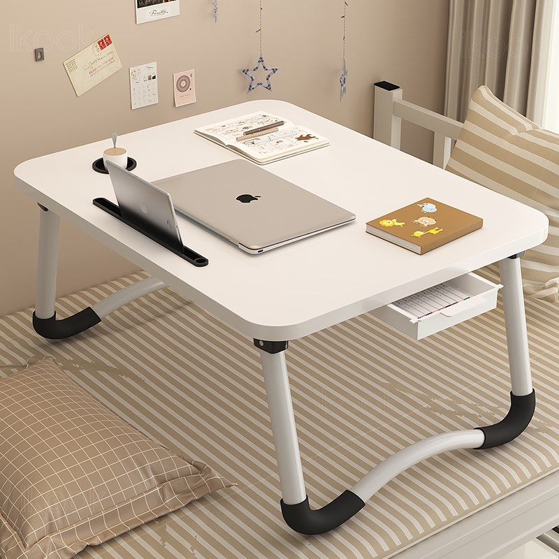 床上小桌子可折叠桌笔记本电脑桌书桌家用简易支架飘窗阅读桌大学