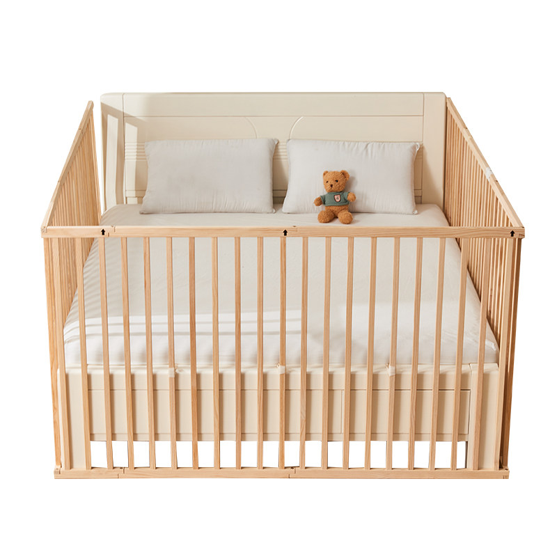 床围栏护栏一面榻榻米婴儿防摔床围栏护栏加高落地宝宝实木床围挡
