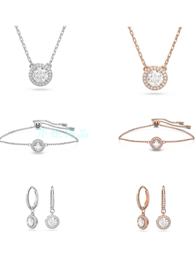 新款水晶项链手链耳环女