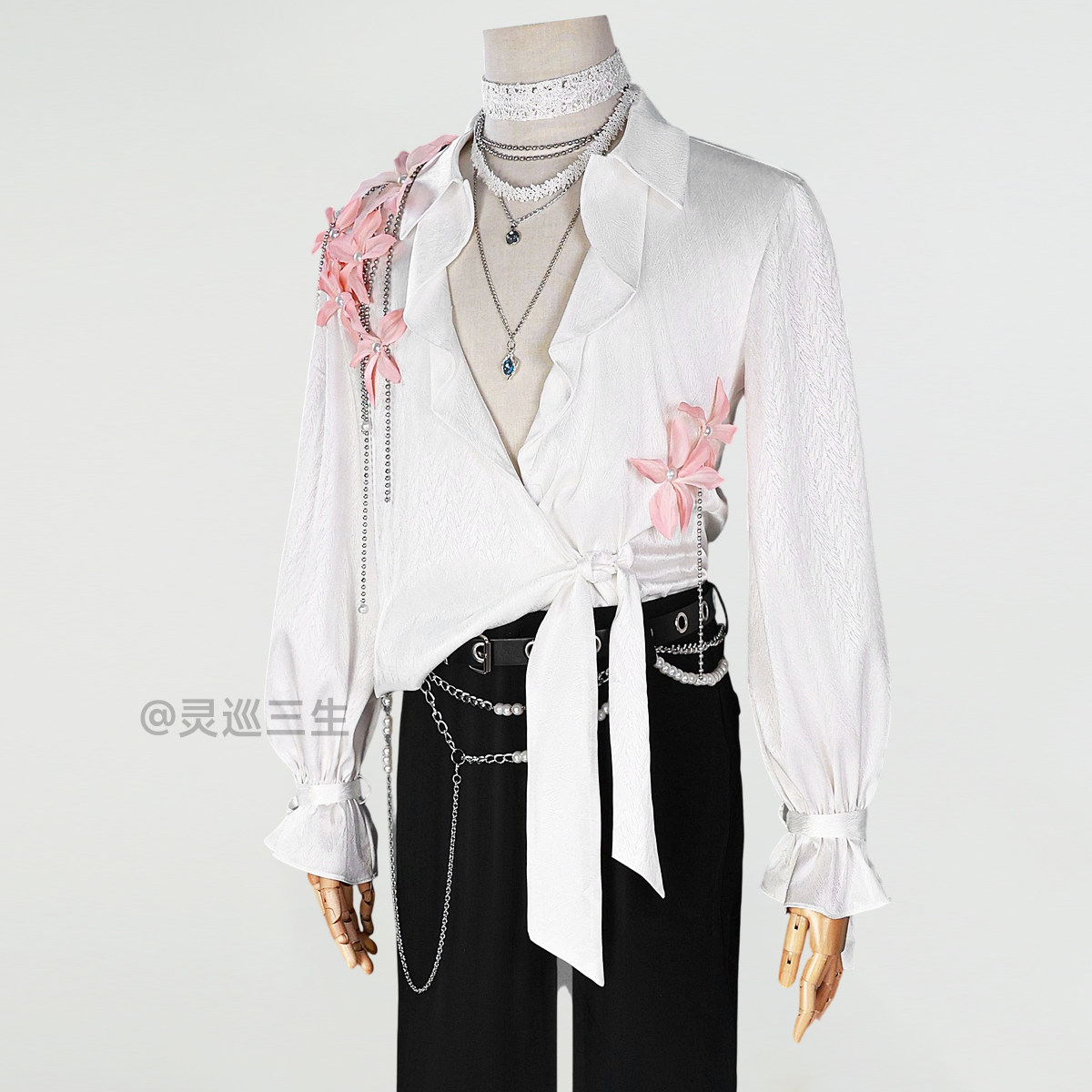 灵巡三生恋与深空cos服黎深馥郁圈占动漫服男衬衣套装