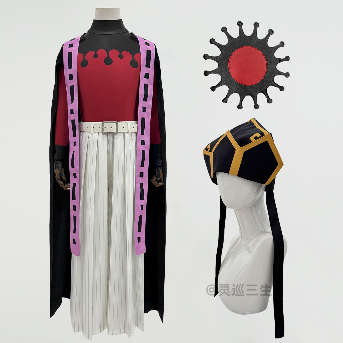 鬼灭之刃cos上弦之二童磨cos服