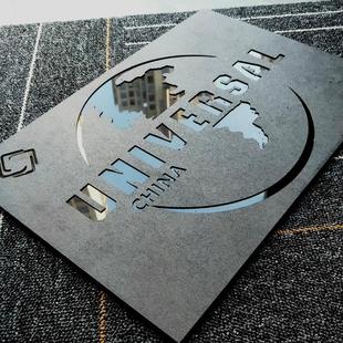 招牌牌匾logo设计牌公司门牌定制形象牌工业风店招挂牌名称牌镂空