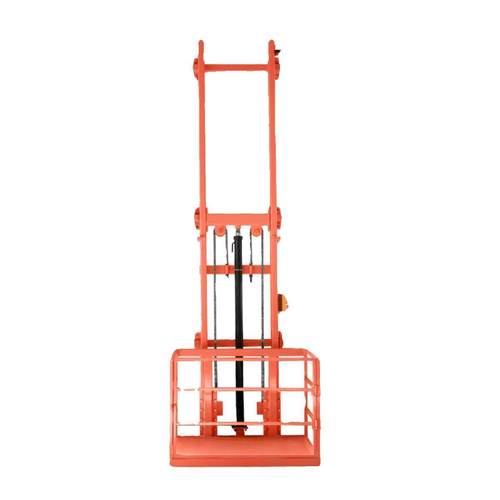 电动液压升降梯小型简易货梯提升机导轨式家用单轨平台固定小型仓