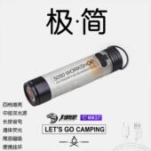 强光口袋帽夹灯户外露营氛围led长续航救灾应急手电筒灯充电式 手
