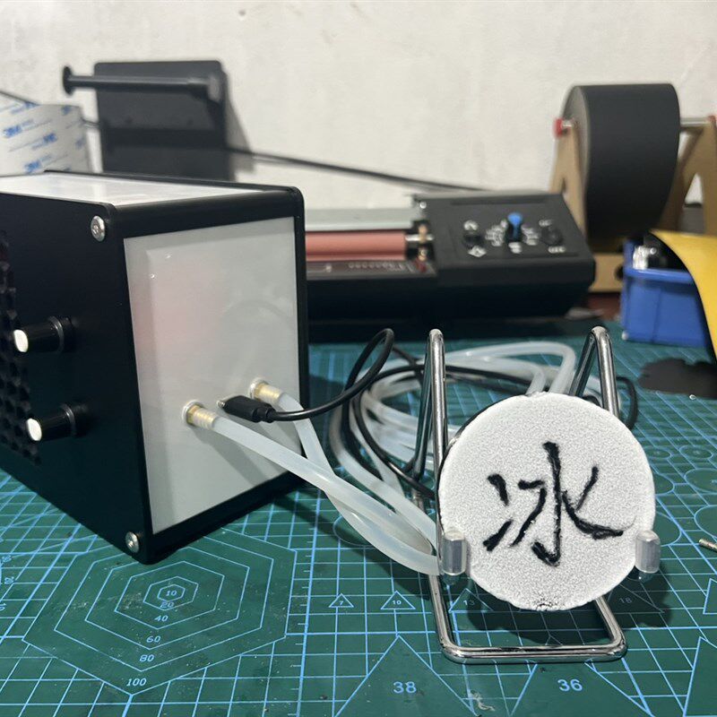 寒磁吸水冷液冷散热器平板散热播游戏吃鸡降温冰冻手散热