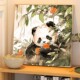 熊猫数字油画儿童卡通无聊手作解闷手工填充丙烯油彩画画定制