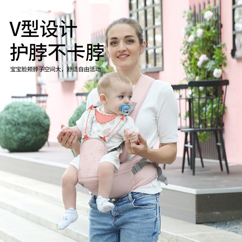 婴儿背带轻便四季多功能前抱式腰凳宝宝外出坐凳抱娃神器加宽舒适,婴童用品,抱婴腰带/腰凳,淘宝优惠券,粉丝福利购,淘宝优惠卷