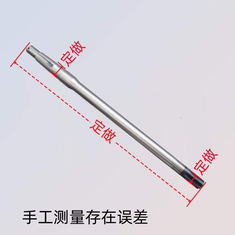 电动三轮车半轴六齿花键轴后轮6槽半轴208/307/306后桥半轴定做
