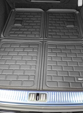 3D汽车尾箱垫适用奔驰GLE450后备箱垫GLC260LE300LC200 S400L