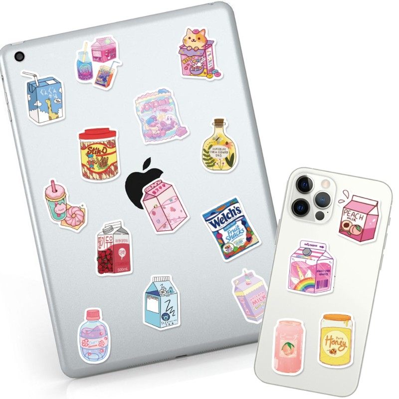 100张美味零食创意食物牛奶泡面diy水杯防水装饰迷你手账素材贴纸,文具电教/文化用品/商务用品,贴纸/立体贴纸,淘宝优惠券,粉丝福利购,淘宝优惠卷