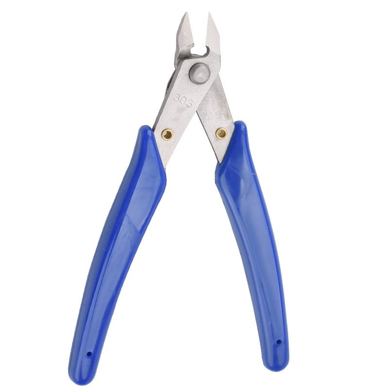 工业级电子剪钳不锈钢306水口钳电工工业级钳子303电子钳斜口剪钳