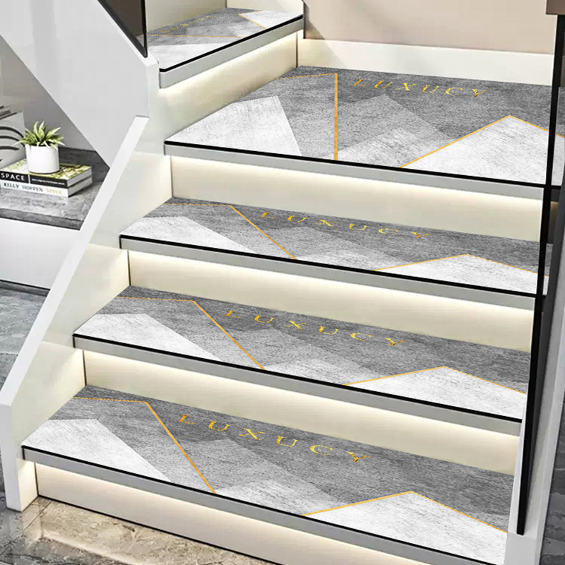 室内大理石瓷砖楼梯踏步垫防滑垫木地板楼梯垫可擦洗隔音平台地垫