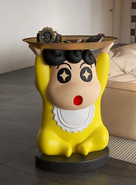 艺术小葵大型客厅电视柜沙发边几旁边床头落地装饰品搬家礼物摆件