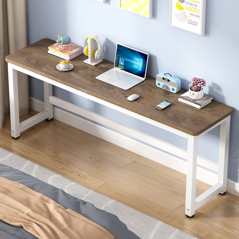 书桌桌子长桌子工作台办公桌家用长桌学习桌白色简易电脑桌长条桌