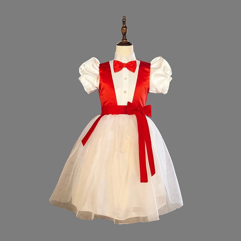 六一儿童合唱服装演出服男女童礼服中小学生表演朗诵纱裙大合唱团