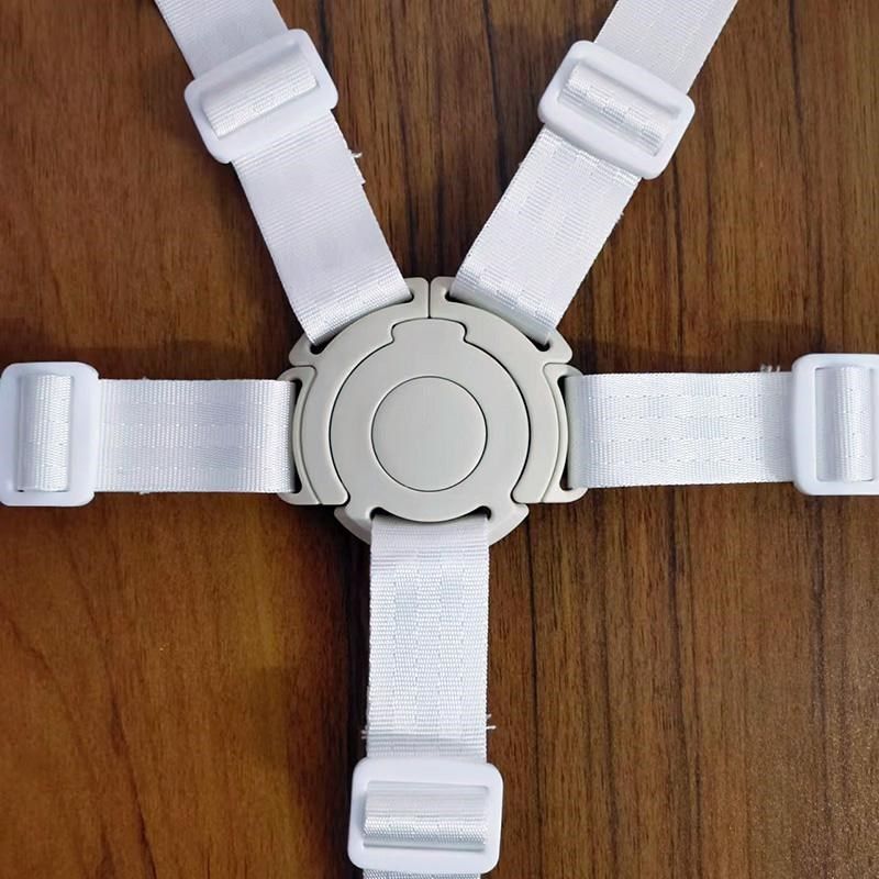 通用式宝宝餐椅安全带遛娃神器婴儿推车座椅适合配件前跨带保护带