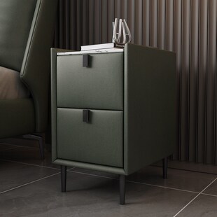 法莎蒂迷你岩板床头柜超窄小型30cm简约卧室边柜(单拍不发货)
