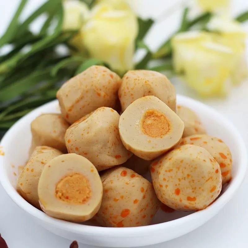 正宗爆浆鱼蛋原味虾丸香辣