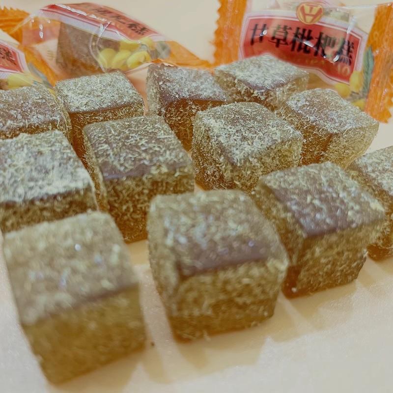 宗甘草枇杷膏金银花罗汉果薄荷干草琵琶糕软糖果糕休闲零食