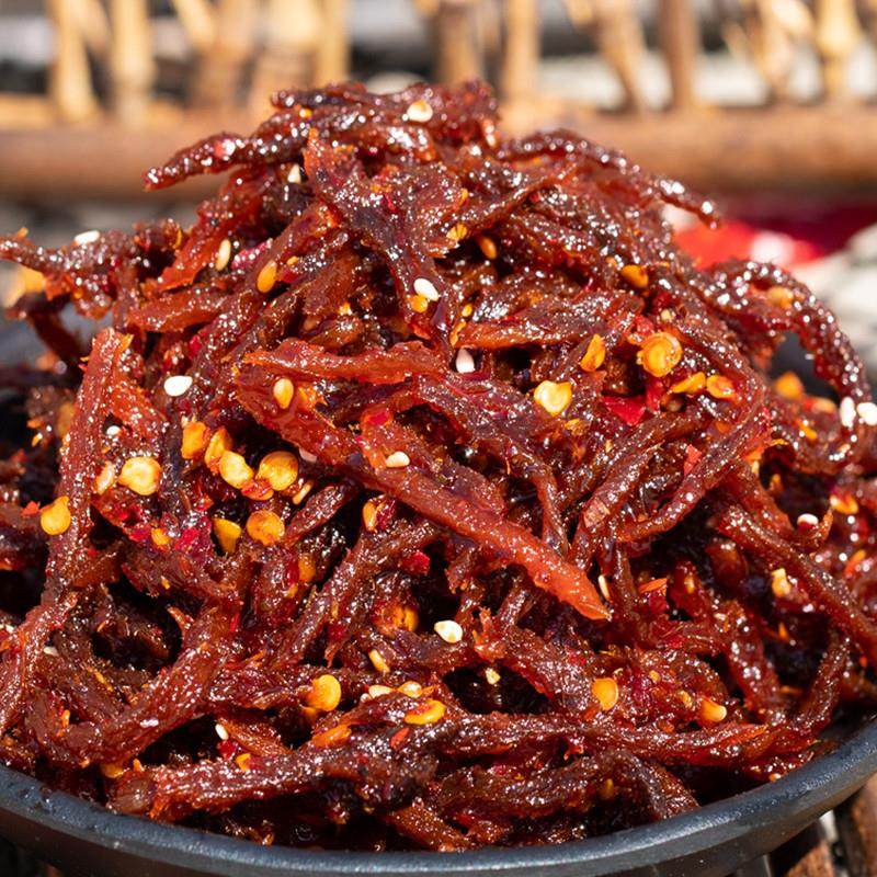 正宗成都麻辣牛肉丝四川香辣味灯影零食追剧下酒特产熟食即食真空