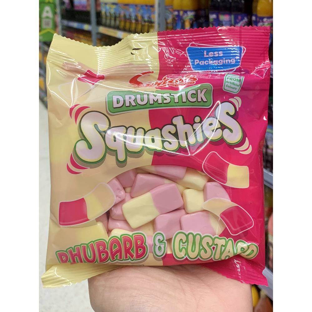 苹果味糖果英国原装进口】drumstick酸味水果橡皮糖泡泡