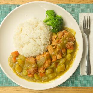 正宗黄咖喱块原味100g 咖王百梦多不辣 日式调料粉鸡肉饭家用