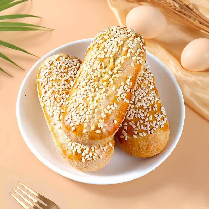 正宗牛舌饼椒盐味香葱味千层酥饼干糕点独立包装休闲零食代餐食品