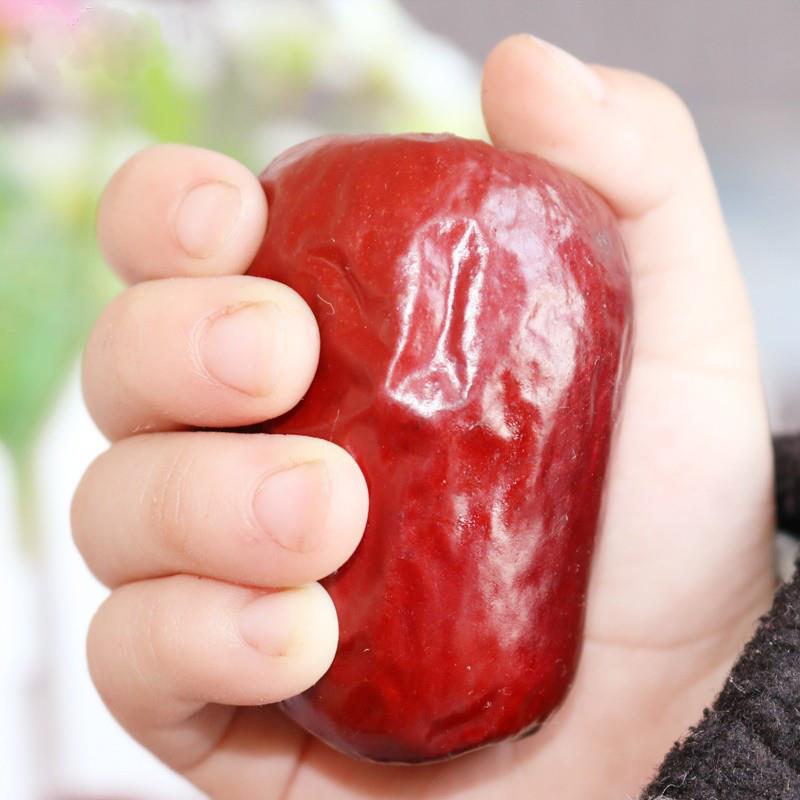 正宗和田大枣特大六星红枣500g包邮新疆特产正宗新货骏枣袋装干果