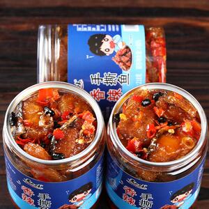 新日期香辣鱼排下饭菜湖南零食特产即食腊鱼块小吃特辣椒酱淡水鱼