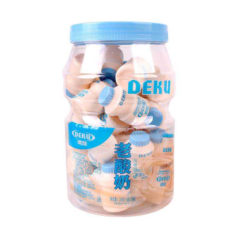 正宗老酸奶风味奶片糖果奶糖酸奶糖罐装原味压片糖儿童休闲小