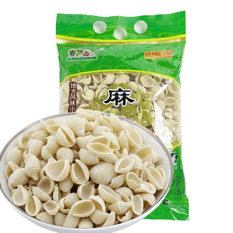 新货陕西麻食荞面猫耳朵贝