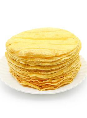 正宗Messin 6英寸玉米卷饼60张墨西哥卷饼卷饼罐头半成品煎饼皮