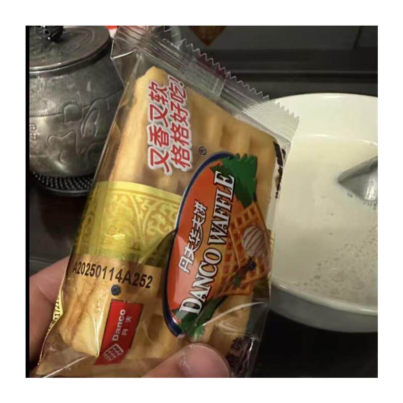 新货丹夫华夫饼500g原味西