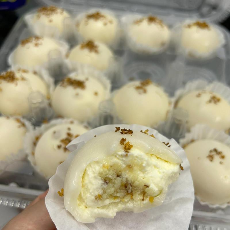 正宗桂花酒酿大福山蛋糕点