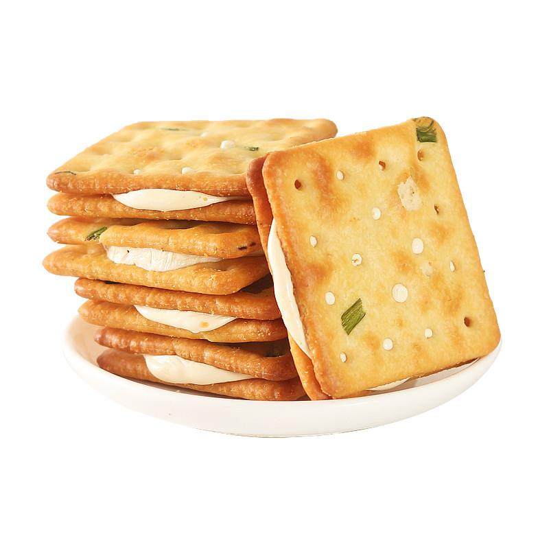 正宗香葱牛轧饼干 干夹心糖牛乳饼干 干抹茶牛扎饼台湾古早手工网