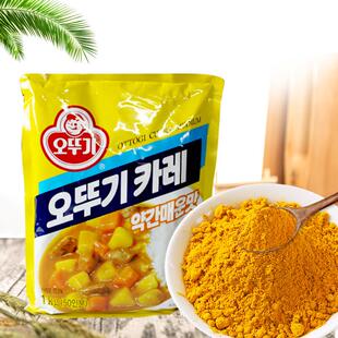 正宗韩国进口微辣原味咖喱粉1kg奥土基咖喱酱咖喱饭餐饮用