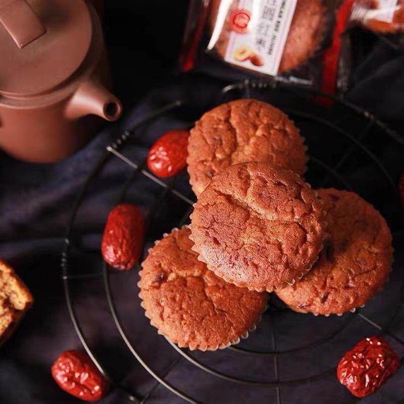 正宗泡吧桂圆红枣蛋糕真材实料健康糕点营养早餐食品面包礼盒装80