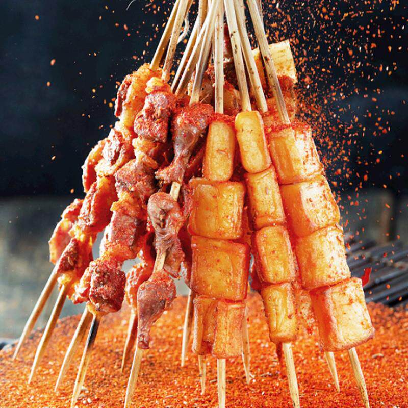 正宗麻辣撒料1kg 调味撒粉料鸡排烧烤羊肉串辣椒麻椒粉炸鸡商