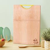 B.duck小黄鸭竹木切菜板家用实木不开 裂厨房粘板切肉擀面 面加厚
