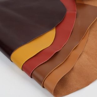 1.2毫米厚平纹头层牛皮皮料沙发座椅床头软包整张真皮皮革面料