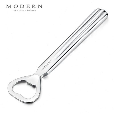 摩登MODERN精致不锈钢啤酒开瓶器创意好看起子家用实用启瓶器